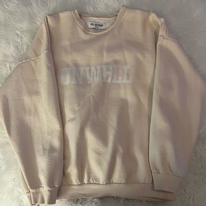 Call Her Daddy Crewneck Sweater Beige Medium